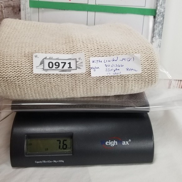 The Limited Boatneck Cableknit Sweater 3/4 Sleeve Womens Jrs Sz M  Wool Viscose - Picture 10 of 16